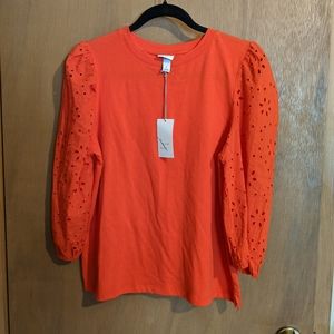 A new day puff sleeve top.